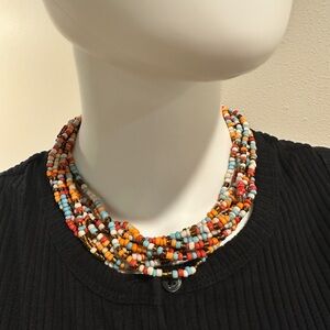Multicolor Beaded Necklace